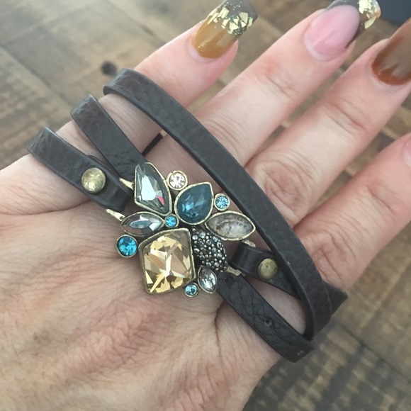 COPY - Leather wrap bracelet - Picture 2 of 8